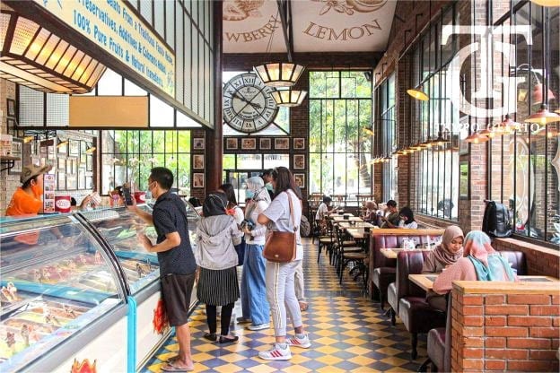 Interior Tempo Gelato Jogja